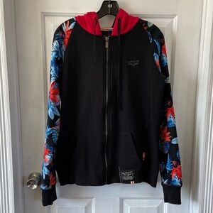 Standard & Grind Full Zip Hoodie Black Size Small